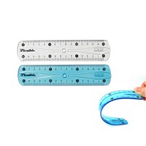아이비스 1000 구부러지는 자15cm, 10개입, 랜덤 발송