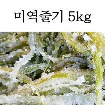 전남 완도 직송 염장 햇 미역줄기 염장미역 미역 2.5kg, 1개, 염장미역 5kg