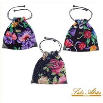 일본 수입 Lake Alster 가와사키 셰닐 주머니 파우치