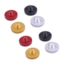 후지 X100 100S X20 용 라이카 M 거리 측정기 카메라용 10 Mm 직경 오목한 금속 소프트 셔터 릴리스 버튼 8 피스
