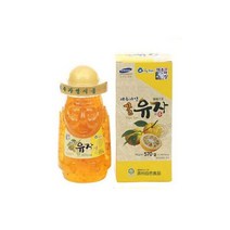 제주 제철진미 자연꿀유자차 570g, 단품