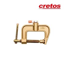 [SH] CRETOS 어스클램프 CED-500A-S 용접어스클램프 보급형 (1EA) 운반 하역 벨트 클램프 체인 클램프 CRETOS 공구