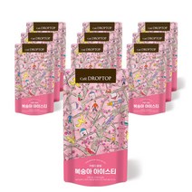 드롭탑 복숭아 아이스티, 10개, 230ml