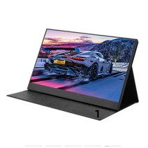 15.6 인치 터치 패널 휴대용 모니터 c타입 usb HDMI 호환 컴퓨터 ps4 와 스위치 xbox one 노트북 휴대폰용, 02 AP156 1080P_02 AU 플매트 카펫 러그