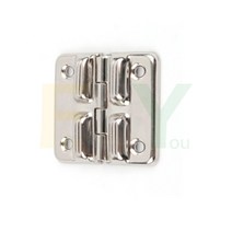 파인앤유 스톱경첩 니켈2구 경첩종류 서랍장경첩, 1개