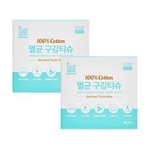 네이쳐러브메레 멸균 구강티슈 30매입, 2개