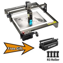 레이저각인기 ATOMSTACK-A10/S10/X7 Pro 듀얼 레이저 조각 기계 50W 금속 아크릴 나무 CNC 라우터 프린터, 01 S10 Pro 50W_01 EU