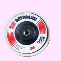 (수담공구) 3M정품 100mm 양모 옵셋 절단석 연마재 광택제디스크