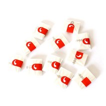 100pcs 저항성 나일론 블렌드 슬로우 쿠커 라이너 로스팅 칠면조 가방 요리 중간 크기 오븐 백 베이킹 크록 냄비, 100pcs., 투명한