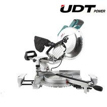 UDT 슬라이딩 각도절단기 10인치 원형톱 목공톱 각도 컷팅기