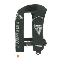 바낙스 팽창식 구명조끼 LV2190 낚시조끼, 레드