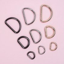 (B410) 두꺼운 D링(3.8T) (2개 1쌍), (B410-12) 25mm ／ 청동