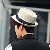 TJW 밀짚 중년 신사 리본 가을 할아버지 데일리 패션 캐주얼 성 자 골프 페도라