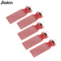 유량계 빗물 수위 센서 모듈 Arduino Raspberry Pi 용 깊이 감지 액체 표면 높이 5 개, [01] 5pcs, 01 5pcs