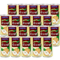 깔끔한 썬키스트 우리배 음료 175ml X 30캔 1박스 과일캔음료