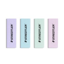 스테들러 525 RPS1P 슬라이딩 지우개 리필 10개 파스텔 색상 랜덤