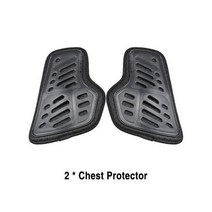 오토바이 에어백 조끼 반사 안전 모토크로스 보호 복 재킷, Chest Protector