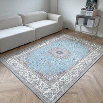 물세탁 먼지없는 페르시안 에스닉 단모 거실 대형 러그 카페트