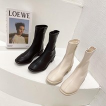 슬샵 라운드 미들 여성 앵글 부츠(null)