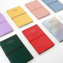 가죽커버 고급다이어리 일정관리 가죽수첩 남자친구선물 어버이날 메모장 일기장, 스카이, 1개