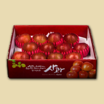 이슬마루 알뜰 사과세트 3KG 13~14과 선물세트