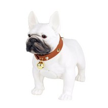 강아지 스피커 불독 자르 블루투스 미니 휴대용 인테리어 오디오 subwoofer in car bluetooth wireless peakers super bass dog 대형 큰, m215-화이트