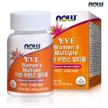 나우푸드 이브 우먼스 멀티플 60정 1박스 2개월분