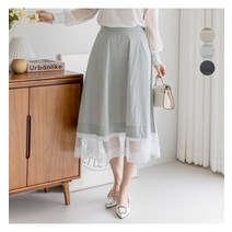 김여사 샤멜리 플레어 스커트 엄마옷/마담옷/중년여성/40대/50대