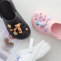 여성용 가볍고 편안한 통굽 EVA재질 5cm 슬리퍼 실내화