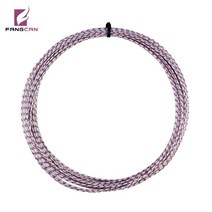 고급 나일론 스쿼시 라켓 스트링 1.20MM 다중 필라멘트 스트링, White blue and red
