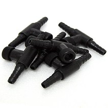 1구 에어량조절기[블랙][1개] - (기포기에어조절), 단품