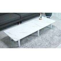 1800x800 로아공방 접이식 테이블 10인이상, 접이식 연결 화이트, 스톤화이트
