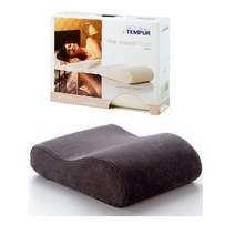 독일직수입 템퍼 여행용 베개 갈색 베이지색