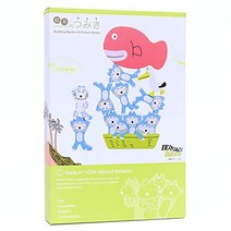 그림책 나무 블럭 11마리 고양이 플레이 세트 목제 나무 블럭 TM-JUI-0301