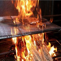 추억의 전통웰빙음식 볏짚 통 칼집삼겹살, 1인분, 200g