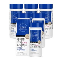 내츄럴플러스 에버핏 코어 다이어트 60정(1개월분) / 녹차카테킨 함유, 30g, 6개