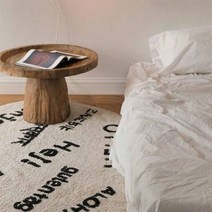 워셔블러그 먼지없는카페트 인스타 타원형 러그 침실 침대 모던 소파