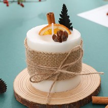 앤티크 가든 캔들 소이 왁스 식물성 오일 에어향 캔들 크리스마스 컵 왁스, 열정 과일