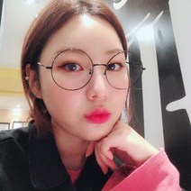 포터 동글이 블루라이트차단 안경 / 청광 UV자외선 라식 라섹 시력보호 둥근 가벼운 안경테