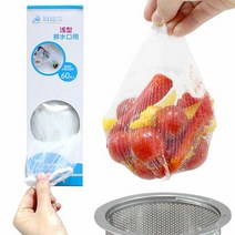 RT 싱크대 배수구 거름망 싱크대거름망 180매, 종류:60매기본, 단품