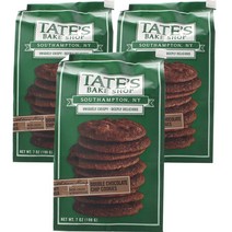 테이츠베이크샵 더블 초콜릿 칩 쿠키, 198g, 3개