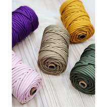 6.5mm 40yard 530g 무광 굵은 폴리에스터 우동끈 로프 우동실, No38