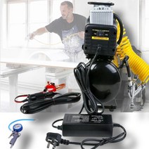 브러시리스 공기 압축기 12V220V겸용 4L 저소음 소형 에어 콤프레샤 컴프레셔 콤퓨레샤 휴대용 콤프 작업용, 단품, 1개