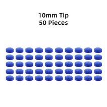 당구 큐대 당구큐대Dropshipping 50 Pcs 블루 다이아몬드 팁 스누커 큐 9mm 10mm 풀 당구 액세서리, 02 10mm