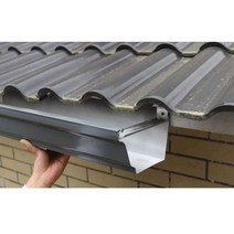 알루미늄 판넬물받이 처마 빗물받이 DIY 지붕공사, 알루미늄 합금 8인치 1.5 두께 / 1m