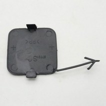 견인 고리 로프 줄 드레스업 와이어 NEW-2X 자동차 후면 범퍼 견인 후크 커버 뚜껑 기본 색상 Unpainted 트, 한개옵션0