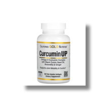 캘리포니아 골드 뉴트리션 CGN 커큐민 업 Curcumin UP 젤라틴 소프트젤 90정, 1개
