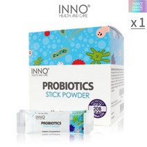 뉴질랜드 이노헬스 프로바이오틱스 스틱 파우더 1800mg 30포 19종 200억 유산균, 1개, 기본