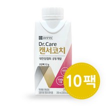 종근당건강 닥터케어 캔서코치 암환자 영양식 200ml x 10팩, 10개