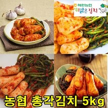 전라도 화원농협 총각김치 10kg 해풍햇살 영양/맛 해남무 이맑은김치